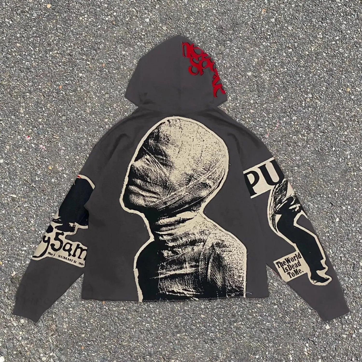 Dark Mummy Visual Pullover Hoodie image 4