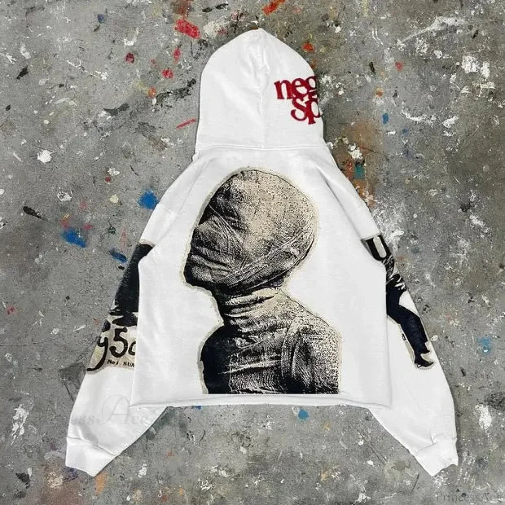 Dark Mummy Visual Pullover Hoodie image 7