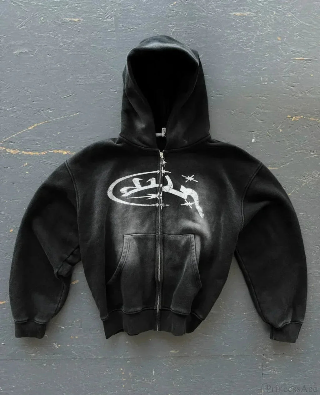 Dark Pink Cleansing Zip Hoodie image 11