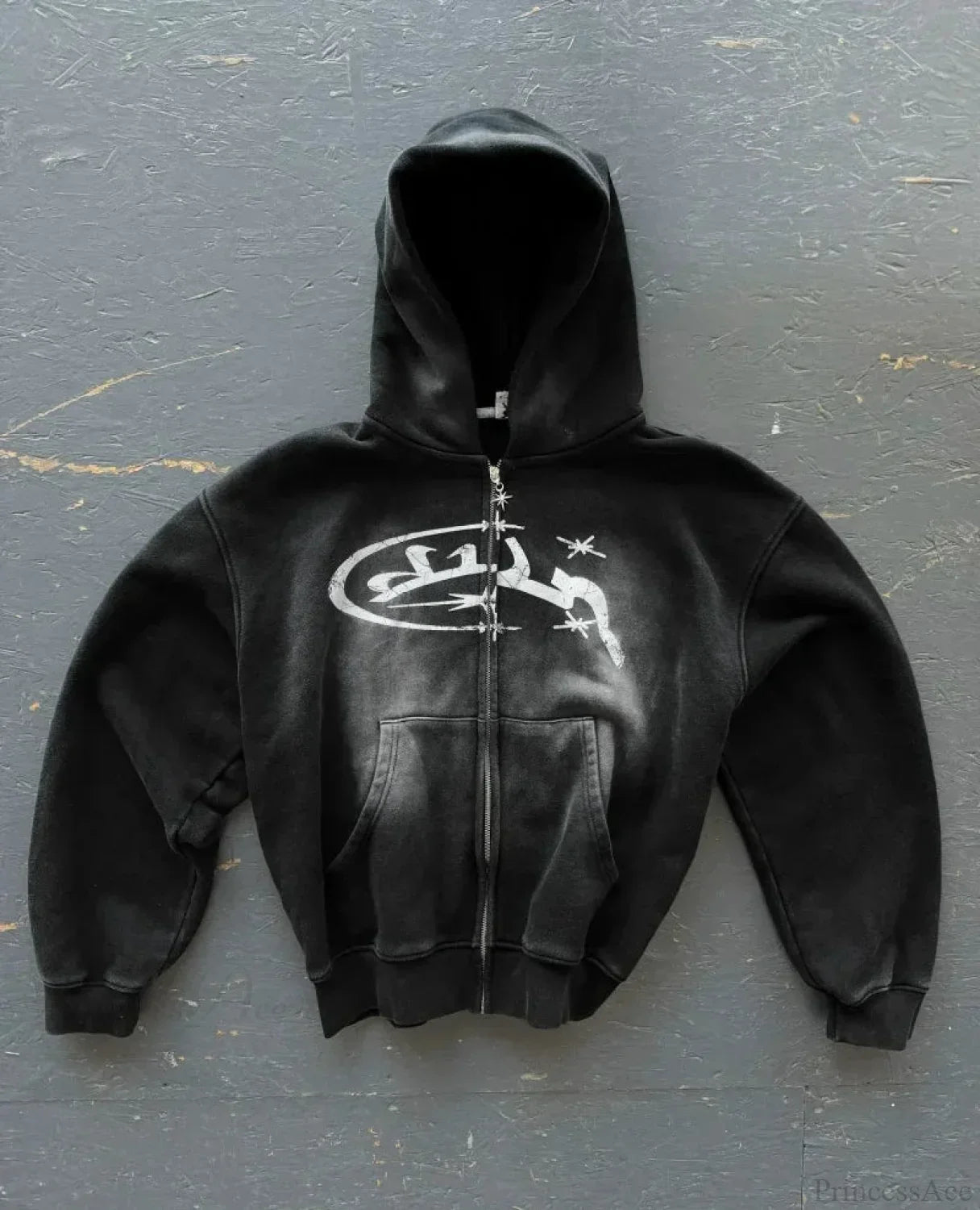 Dark Pink Cleansing Zip Hoodie image 11