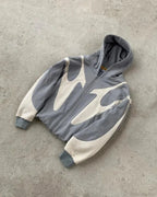 Dark Skull Design Zip Hoodie image 8