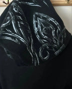 Dark Skull Oversized Zip Hoodie image 3