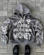 Dark Star Alphabet Zip Hoodie image 4