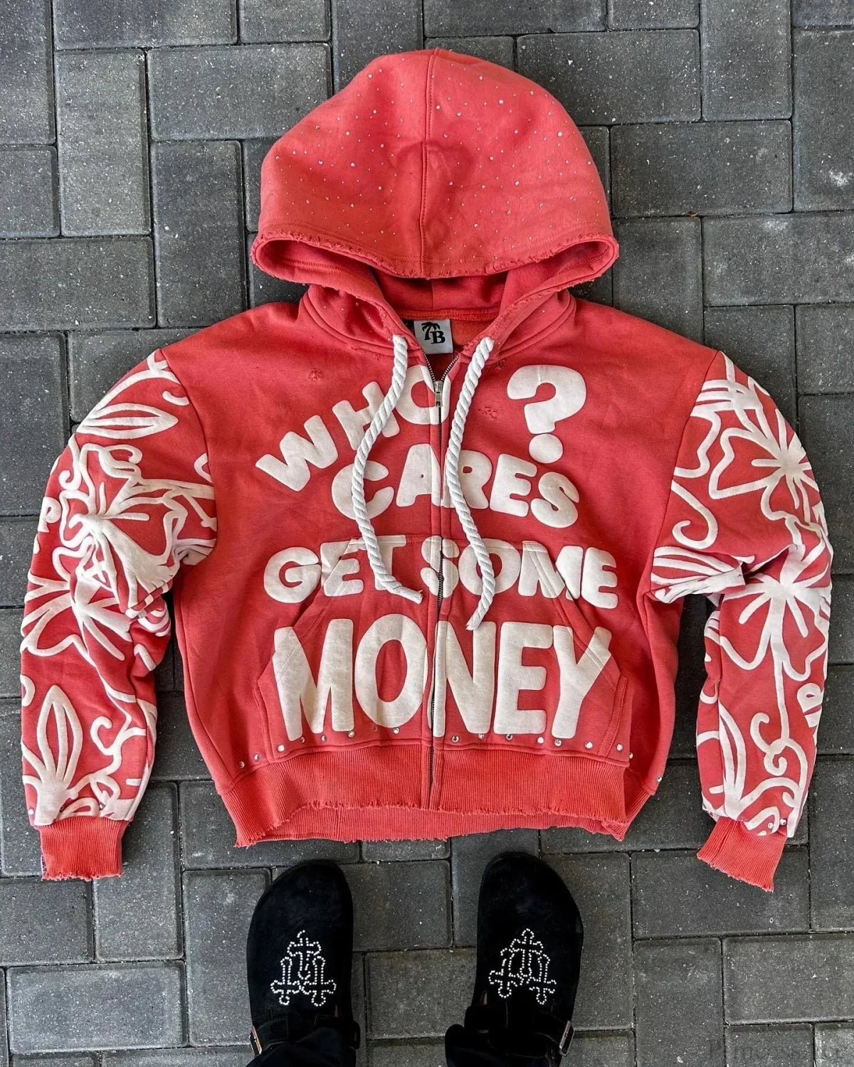 Dark Star Alphabet Zip Hoodie image 5