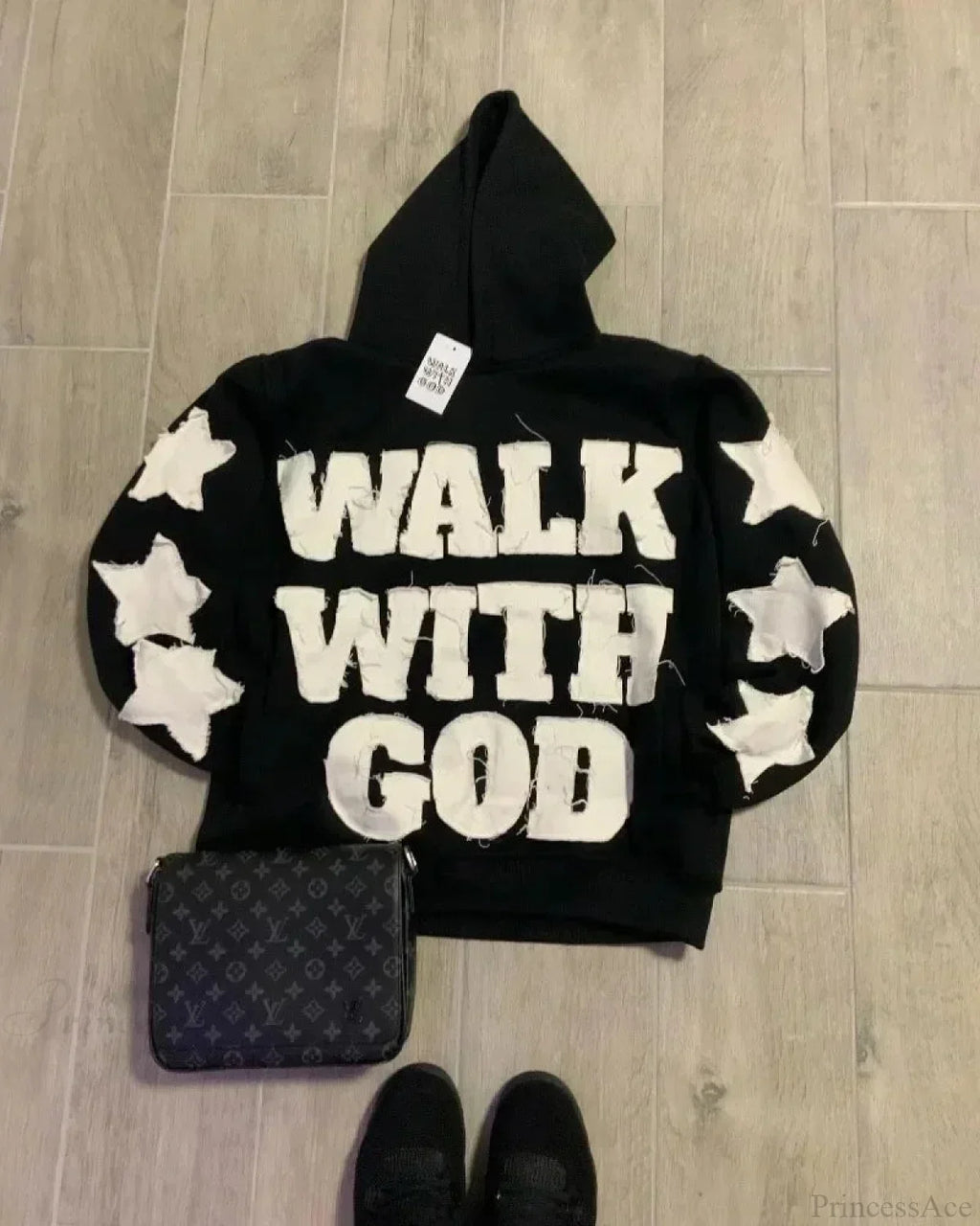 Dark Star Patch Huge Hoodie image 2