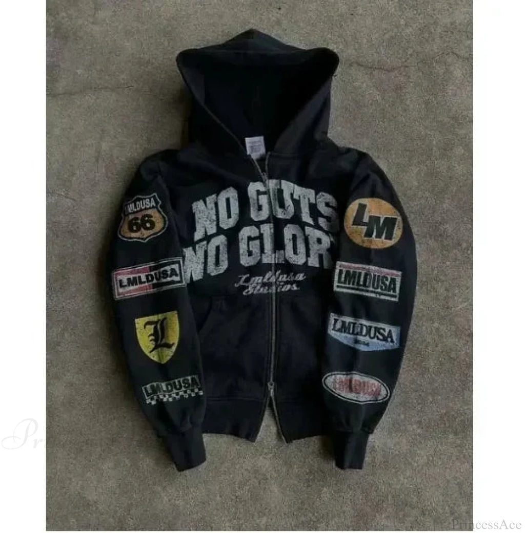 Dark Star Patch Huge Hoodie image 7