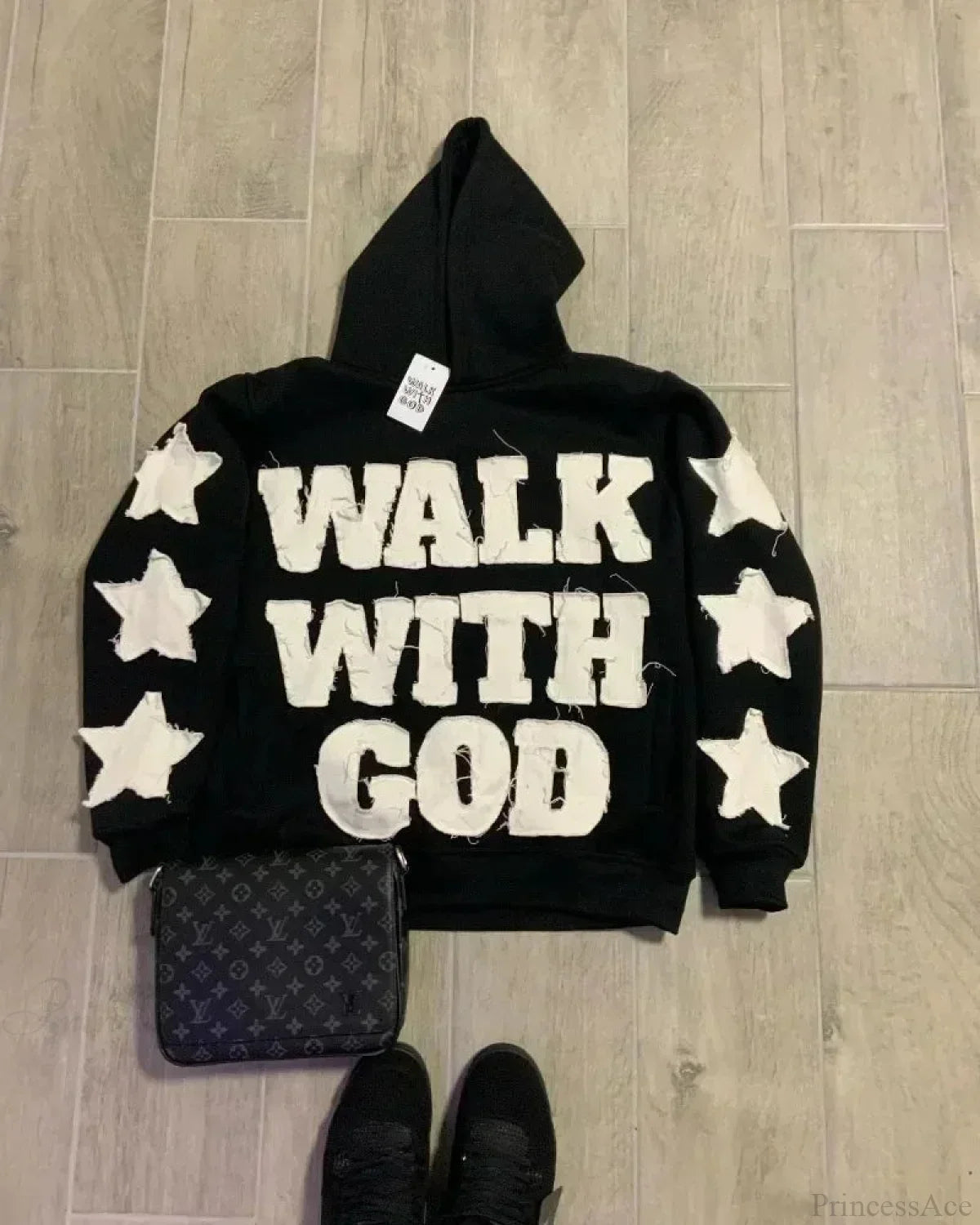 Dark Star Patch Huge Hoodie image 1