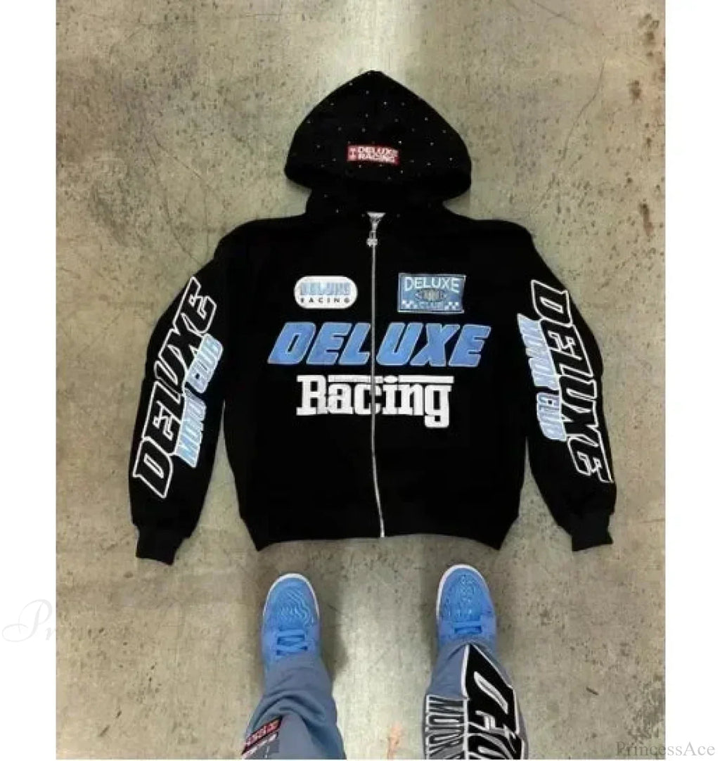 Dark Star Patch Huge Hoodie image 4