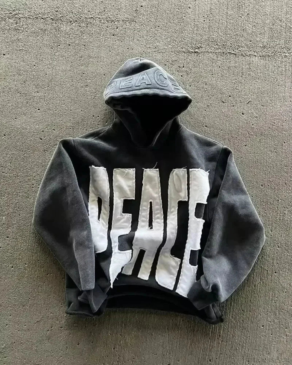 Dark Star Patch Huge Hoodie image 5
