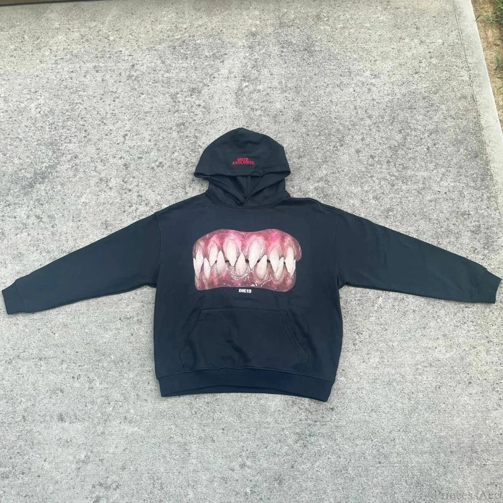 Dark Teeth Visual Pullover Hoodie image 2