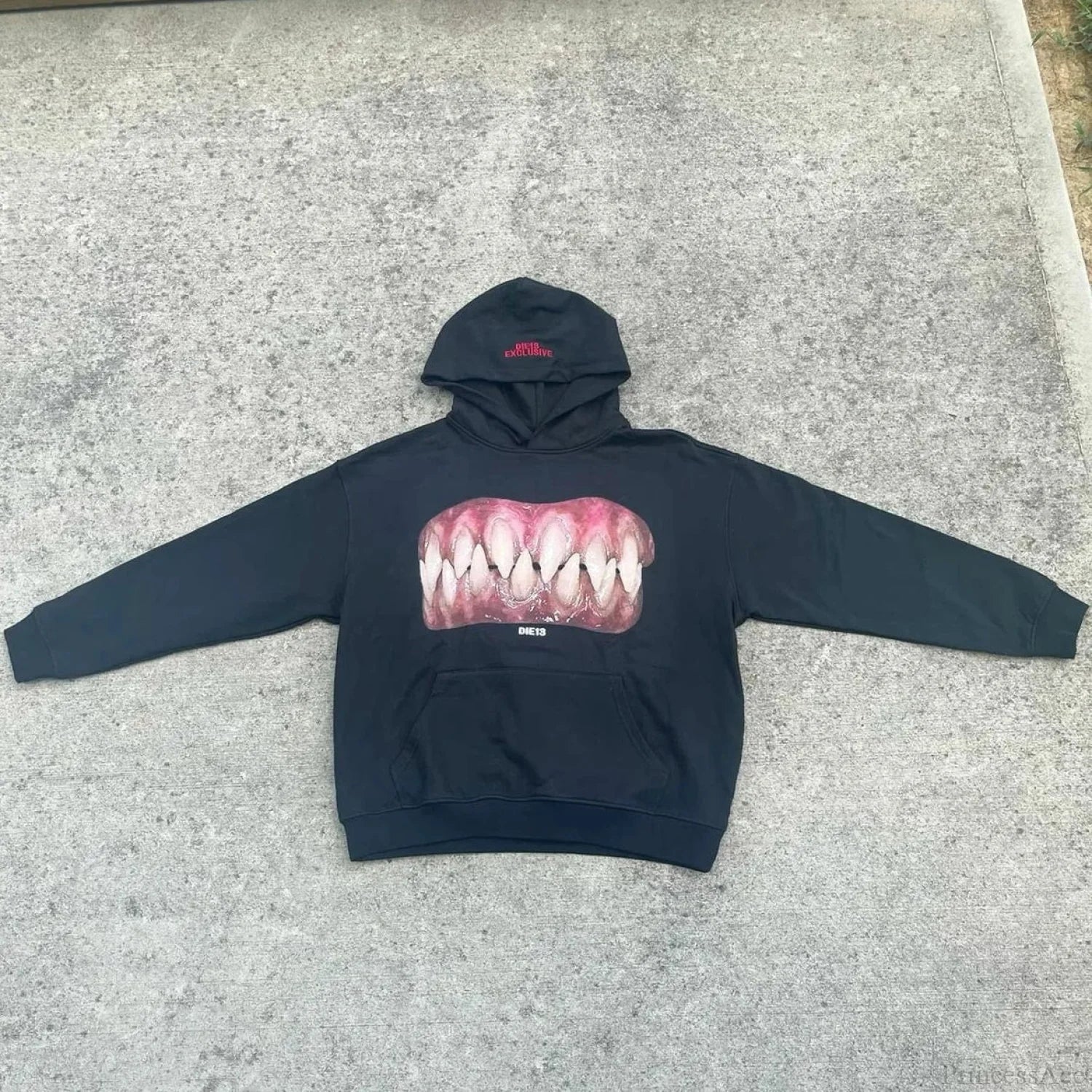 Dark Teeth Visual Pullover Hoodie image 2