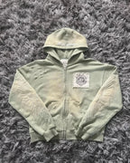 Dark Zipper Joined Vintage Hoodie image 3