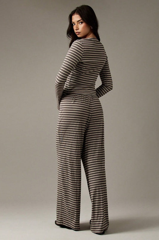 Stripe Button Cord Easy Two Piece Set image 13