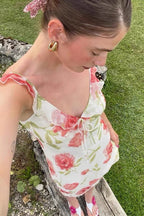 Floral Cami French Style Party Dress image 7