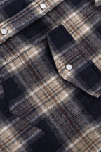 Boyfriend Style Plaid Shirt Blouse image 4