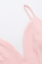 Spaghetti Strap Ruffle Party Dress image 9