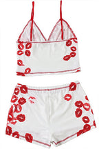 Sexy Lip Print Cami Two Piece Set image 6