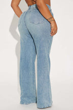 Loose Fit Washed Straight Jean image 5
