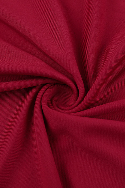 Solid Color Halter V-Neck Backless Maxi Dress image 5