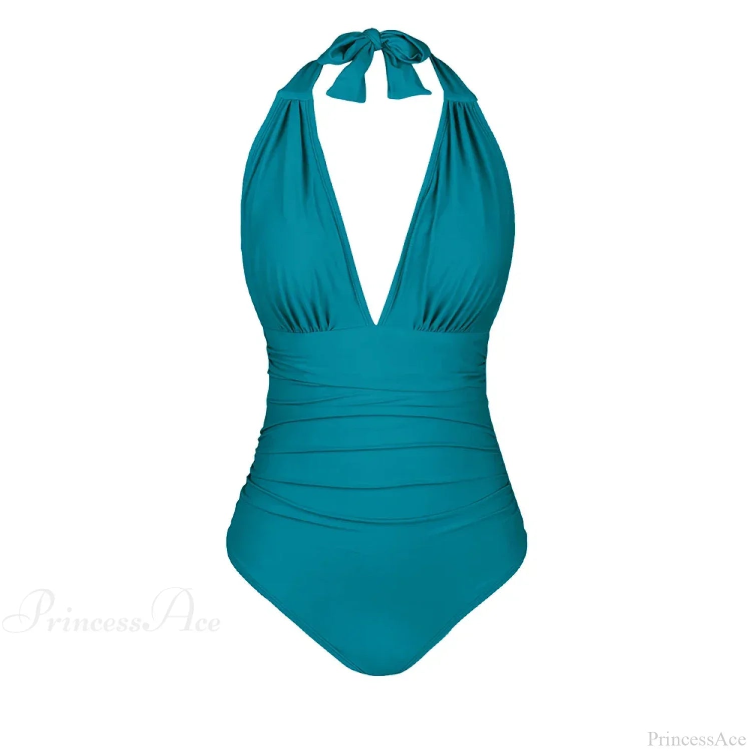 Deep V-neck Halter Backless One Piece Set image 14