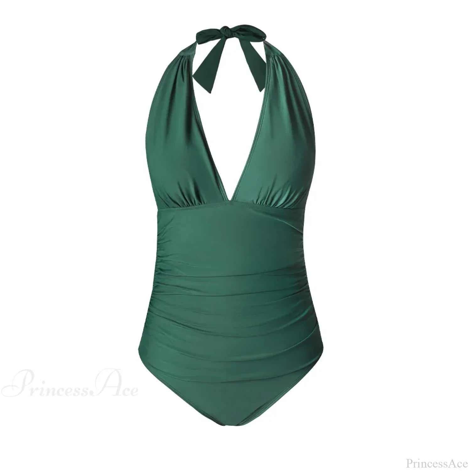 Deep V-neck Halter Backless One Piece Set image 9