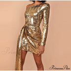 Deep V-Neck Long Sleeve Bodycon Mini Dresses image 10