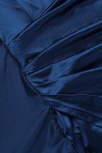 Deep V Waist-Cinched Satin Split Bodycon Party Dress image 7