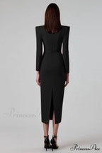 Delilah Bandage Stylish Midi Dress image 6