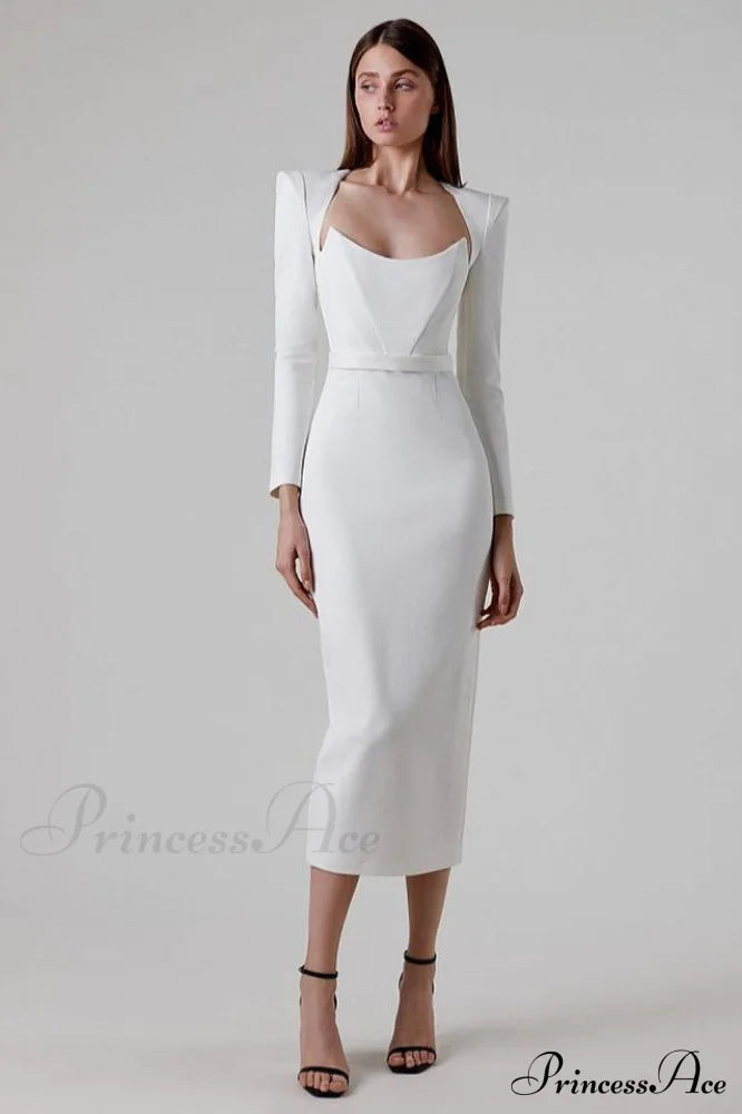 Delilah Bandage Stylish Midi Dress image 2