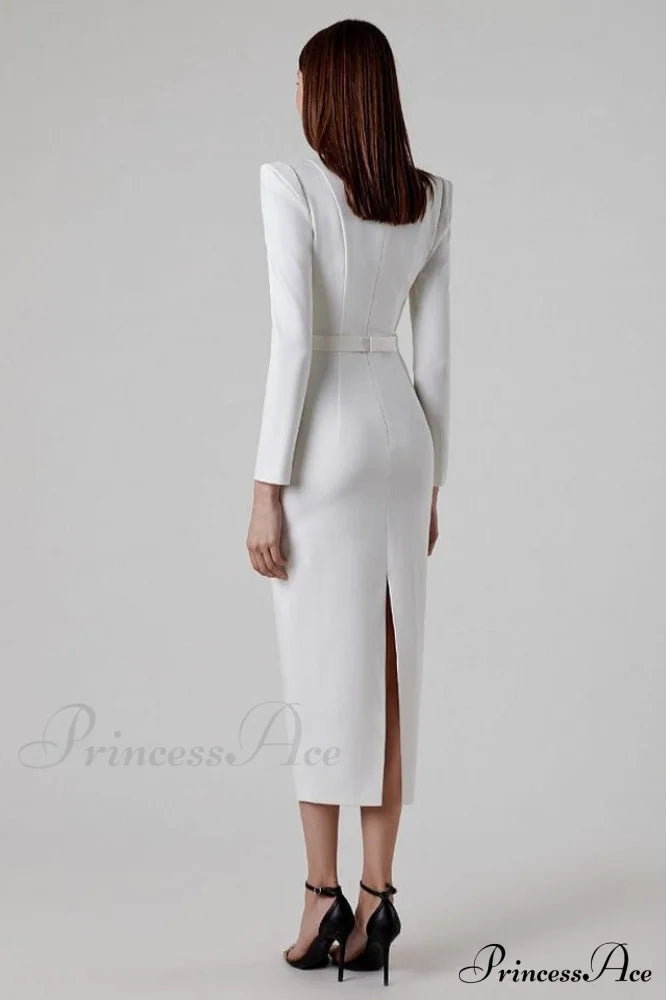 Delilah Bandage Stylish Midi Dress image 4