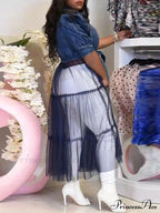 Denim Charming Tassel Shorts image 8