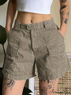 Trendy Cargo Shorts with Pockets image 1