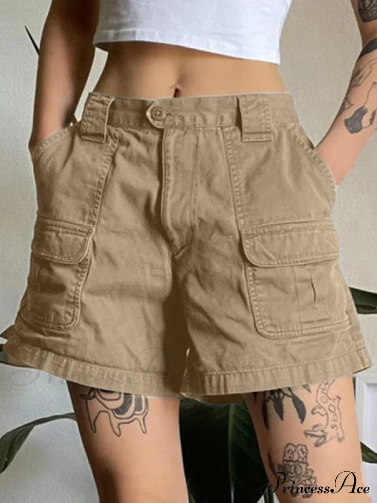 Trendy Cargo Shorts with Pockets image 10