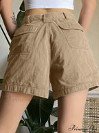 Trendy Cargo Shorts with Pockets image 11