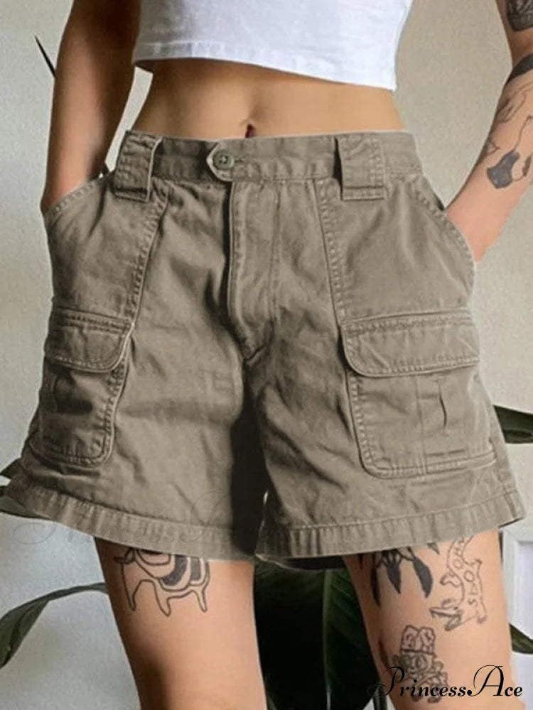 Trendy Cargo Shorts with Pockets image 2