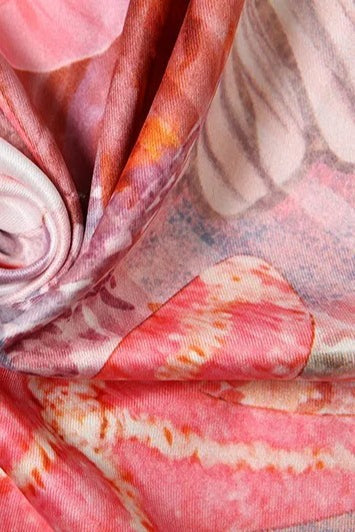 Hollow Halter Printed Floral Dress image 5