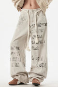 Apricot Graffiti Straight Denim Jeans image 1