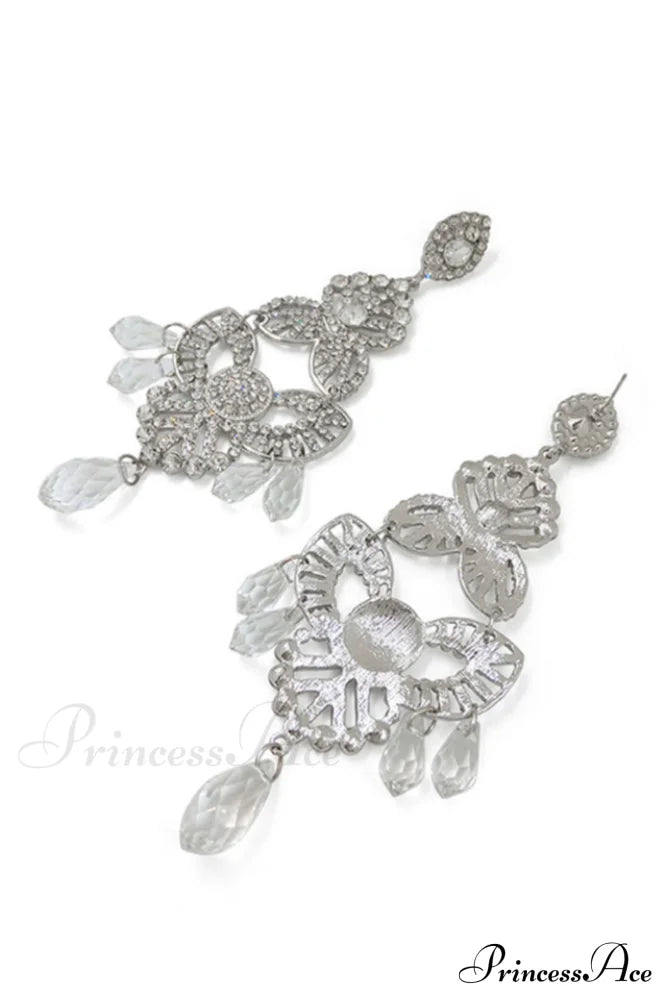 Diamante Elegant Statement Earrings image 7