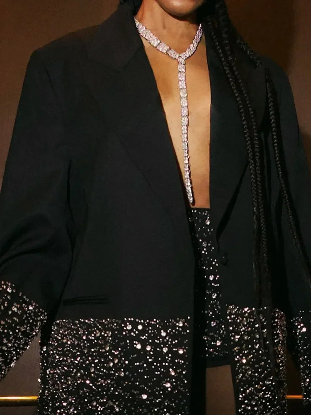 Diamond Blazer Two-Piece Suit Coat image 4