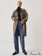 Diamond Stitch Graceful Knitting Longline Cardigan image 4