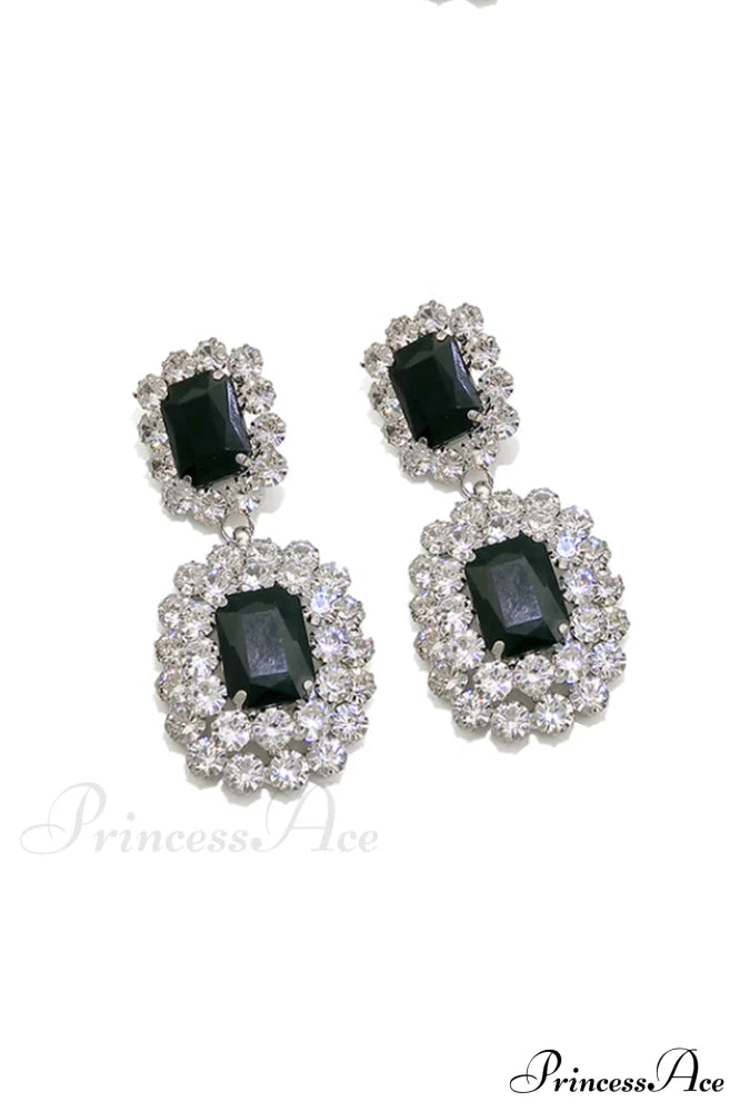 Dimond Elegant Dangle Earrings image 8