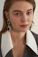 Dimond Elegant Dangle Earrings image 3