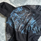 Distress Medieval Vintage Zip Hoodie image 3