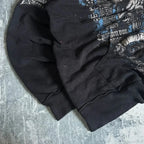 Distress Medieval Vintage Zip Hoodie image 5