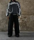Distressed Cotton Gothic Sweatshirt image 1