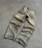 Distressed Gothic Vintage Baggy Pant image 3