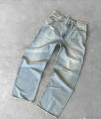 Distressed Gothic Vintage Baggy Pant image 3