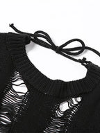 Trendy Distressed Chic Mini Dress image 10