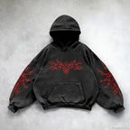 Divin Embroidery Zip Up Hoodie image 5