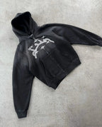 Divin Embroidery Zip Up Hoodie image 1